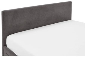 Антрацитно тапицирано детско легло 90x200 cm без ламелно дъно Cool – Meise Möbel