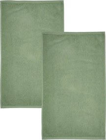 Зелени бързосъхнещи /от тери памучни хавлии и кърпи за баня в комплект 8 бр. Quick Dry – Catherine Lansfield