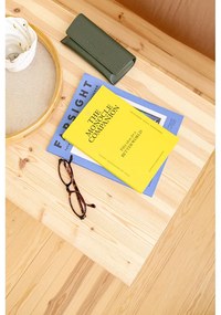 Кафява масичка за кафе от масивен бор 45x68 cm Japan – Karup Design