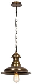 Полилей на кабел SIVANI 1xE27/40W/230V, бронзов