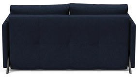 Тъмносин разтегателен диван Cuber с подлакътници Mixed Dance Blue, 100 x 154 cm Cubed - Innovation