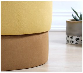 Жълта табуретка Ropp - Artie