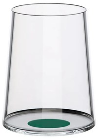 Комплект 2 бр кристални чаши за бяло вино Trebonn SplitGass 2025123, 280 мл, Ø7.3x9 см, Модулна система, Зелен