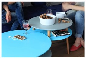 Бяла масичка за кафе UFO, Ø 70 cm Ufo - Ragaba