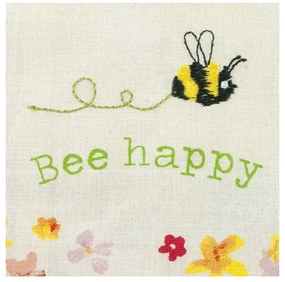 Комплект от 3 памучни чаени кърпи Be Happy Bee Happy - Cooksmart ®