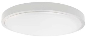 LED Плафон за баня LED/24W/230V IP44 3000K Ø 29 см бял