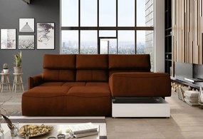 Ъглов диван Merlyn-Right-Orange