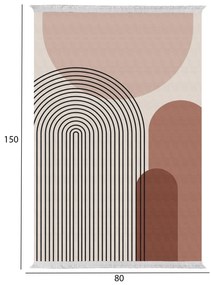 Килим 80х150 - HM7676.48 многоцветен