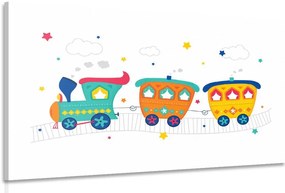 Картина на платно – Пастелно влакче