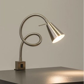 LED лампа с щипка 1xGU10/4,7W/230V матов хром