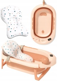Сгъваема бебешка вана VAIANA PREMIUM с възглавница - повече цветове Бежово