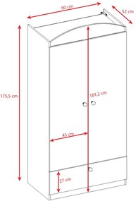 Гардероб Babydreams Cartoon-Mple-Fairy with butterflies