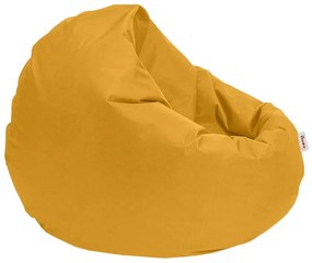 Жълт чувал за сядане Iyzi - Floriane Garden