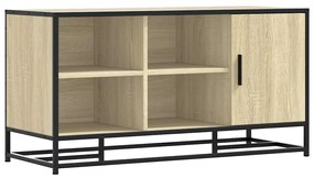 849215 vidaXL Пейка за обувки Sonoma Oak 100x40x53,5 cm Инженерна дървесина