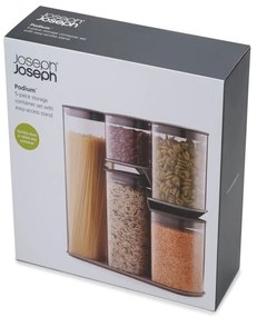 Кутии в комплект 5 бр. за храна Podium – Joseph Joseph