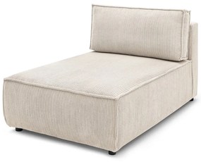 Кремав променлив модулен диван от велур Nihad modular - Bobochic Paris