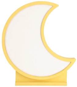 Жълта бебешка лампа Moon - Candellux Lighting
