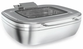 Horecano - Иноксово Бен Мари с прозрачен капак GN2/3 5,5л 48,5x54x16,5см (57011032)