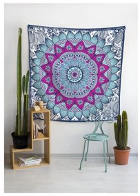 Гоблен 140x140 cm Blue Dreamcatcher – Really Nice Things