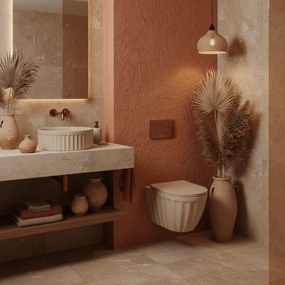 Умивалник за плот DUO Caffe Latte Matt