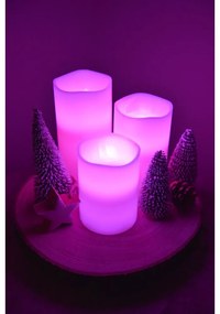 LED свещи в комплект от 3 бр. (височина 10 cm) – Hilight