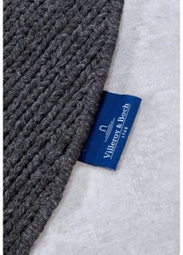 Тъмносив ръчно изработен вълнен кръгъл килим ø 160 cm Francois – Villeroy&amp;Boch