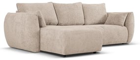 Бежов ъглов диван (ляв ъгъл) Matera - Cosmopolitan Design
