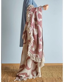 Кафяво одеяло от рециклиран памук 130x160 cm Salobre – Bloomingville