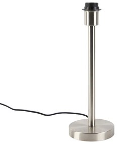 Модерна настолна лампа стомана без абажур - Simplo
