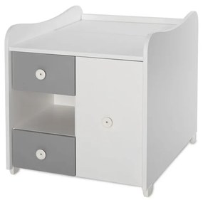 LORELLI Classic Трансформиращо се легло-люлка 190/72 см. MINI MAX БЯЛО/STONE GREY