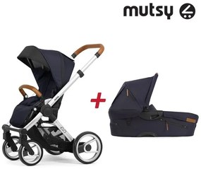 Бебешка количка 2в1 EVO UN Standard MUTSY - Urban Nomad Deep Navy