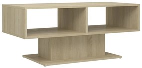 806825 vidaXL Маса за кафе, дъб сонома, 103,5x50x44,5 см, инженерно дърво
