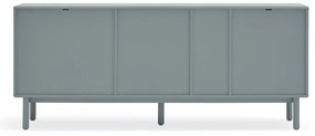 Син/сив нисък скрин 180x76 cm Corvo – Teulat