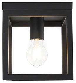 Индустриален плафон Черна стомана - Клетка