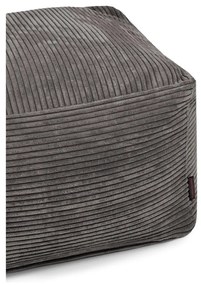 Син пуф от рипсено кадифе Softbox MooG – SLOWDOWN