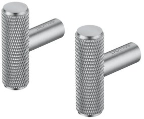 Стенни метални куки в комплект от 2 бр. в матово сребрист цвят Rof – Blomus