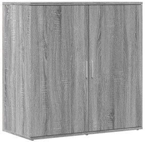 840518 vidaXL Сайдборд, сив сонома, 79x38x80 см, инженерно дърво