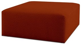 Модулен диван от букле в тухлен цвят Roxy – Scandic