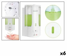 Дозатор за Сапун Basic Home Електриково Стенен 400 ml (6 броя)