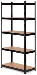 Черен рафт с 5 рафта Дълбочина 30см