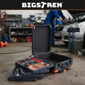 Комплект инструменти Bigstren от 1000 части в алуминиев куфар