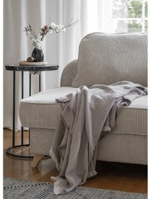 Бежов шезлонг от рипсено кадифе (десен ъгъл) Chic Charlotte – Miuform