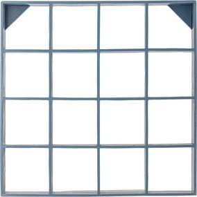 Син на няколко нива стенен рафт от рециклирано дърво 70 cm Bekka – Bloomingville