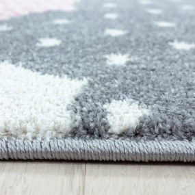 Розово-сив детски килим 160x230 cm Bambi – Ayyildiz Carpets