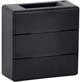 Immax 08520L - LED външна стенна лампа LUXLINE 6W/230V 3000K IP54 черна