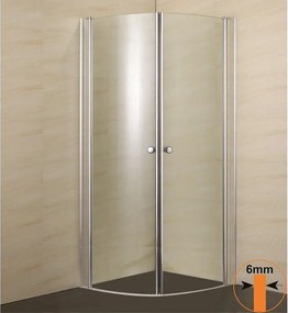 Душ кабина ICS 109 RT, Inter Ceramic, 90x90x185см, 6мм