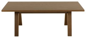 Кафява масичка за кафе от декор от дъб 70x130 cm A-Line – Actona