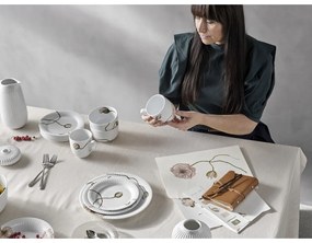 Бяла порцеланова чиния Poppy, ø 27 cm Hammershøi - Kähler Design