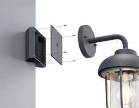 Външно осветително тяло (височина 1 cm) Eckbefestigung – Trio