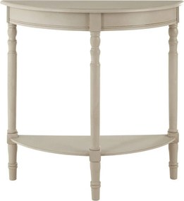 Бежова конзолна маса от масивен бор 30x80 cm Heritage – Premier Housewares